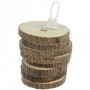 Comprar Posavasos Madera Tronco 8 Cm Bolsa 8 Importacion 24029 al Mejor Precio