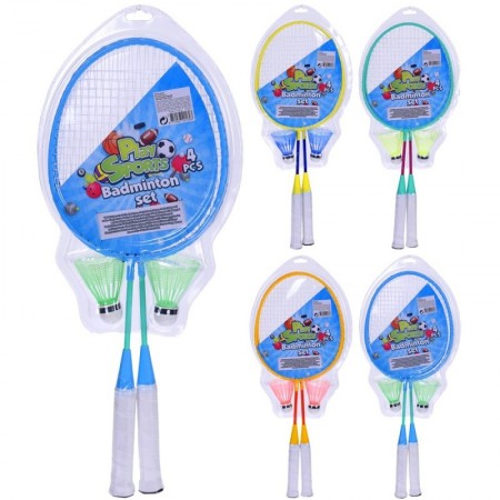 Comprar Raquetas Badminton 4 Piezas Surtida Juego Play Sports 205612 al Mejor Precio