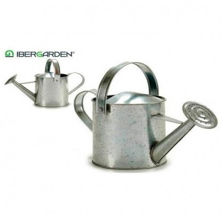 Comprar Regadera Zinc 2,7L 17X17,5X35 Cm  Ibergarden 144277 al Mejor Precio
