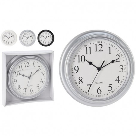 Comprar Reloj Pared Plastico 22,5 Cm Surtido  Impòrtacion 262756 al Mejor Precio