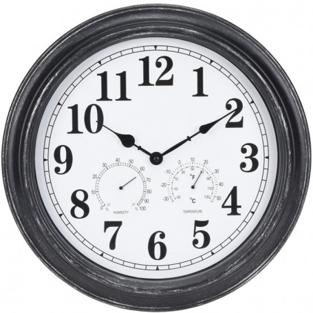 Comprar Reloj Termometro Humedad 40 Cm  Importacion 262757 al Mejor Precio