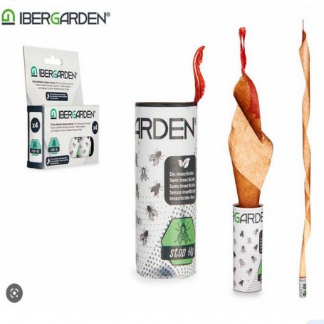 Comprar Rollos Papel Matamoscas 4 Piezas Blister 4 Ibergarden 121088 al Mejor Precio