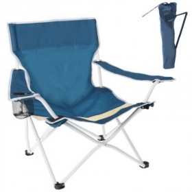 Comprar Sillon Fijo Plegable Luxe Azul  Probeach 206699 al Mejor Precio