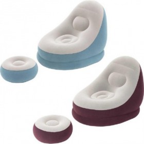 Comprar Sillon Hinchable + Puf Surtido 75053  Bestway 206421 al Mejor Precio
