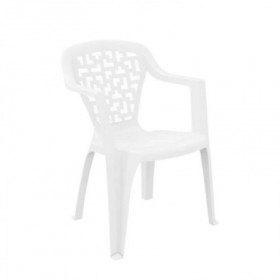 Comprar Sillon Resina Creta Blanco  Resol 148059 al Mejor Precio