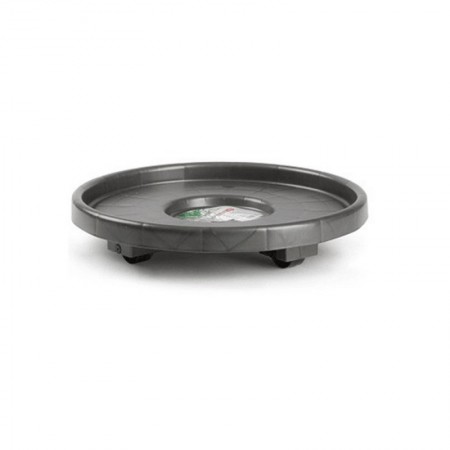 Comprar Soporte Maceta Ruedas Antracita 34 Cm  Plasticforte 35203 al Mejor Precio