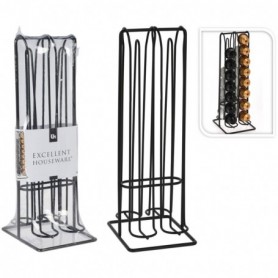 Comprar Soporte Metal Negro Capsulas  Excellent 19170 al Mejor Precio
