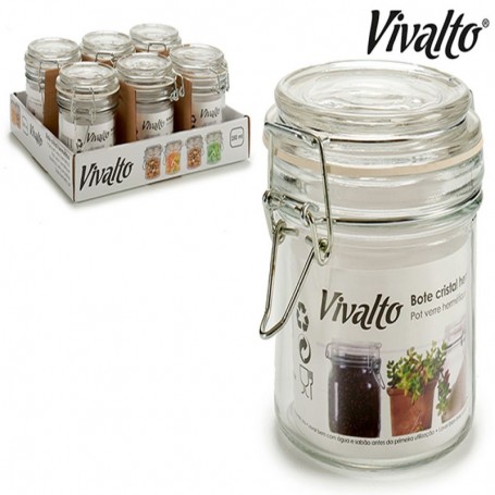 Comprar Tarro Vidrio Cierre Hermetico 250 Ml  Vivalto 20521 al Mejor Precio
