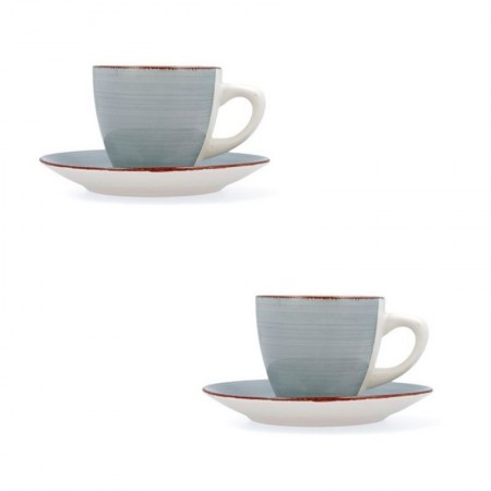 Comprar Tazas Con Plato Vita Aqua 22Cl Juego 2 Quid 1460 al Mejor Precio