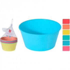 Comprar Tazones Bols Plastico 12,5X6 Cm 400Ml Lote 6 Excellent 20092 al Mejor Precio