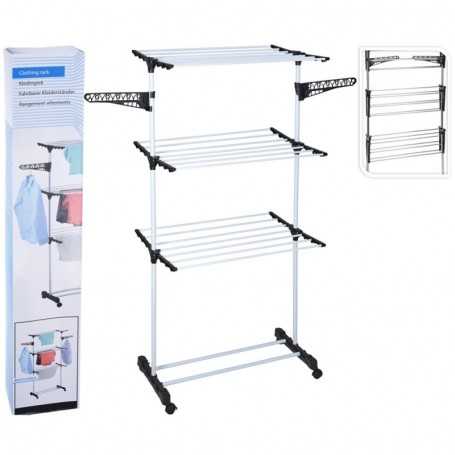 Comprar Tendedero Torre Ruedas 80X57X16,5 Cm  Importacion 314023 al Mejor Precio