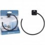 Comprar Toallero Anilla Metal Negro 18 Cm  Blister Bathroom 173040 al Mejor Precio