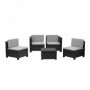 Comprar Tresillo Verona Grafito Conjunto Shaf 206679 al Mejor Precio