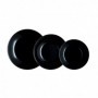 Comprar Vajilla Black Zelie Negra 18 Piezas  Arcopal 1086 al Mejor Precio