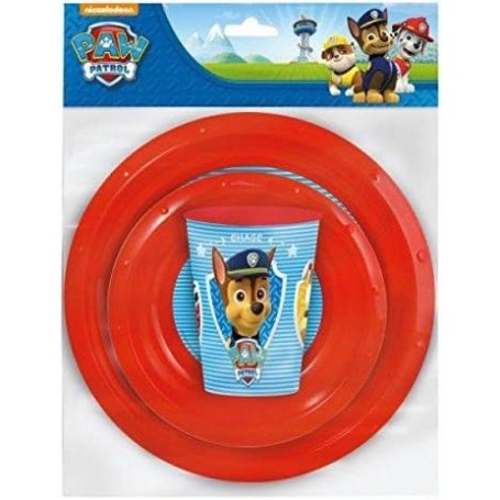 Comprar Vajilla Infantil 3 Piezas Paw Patrol  Stor 20129 al Mejor Precio
