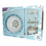 Comprar Vajilla Infantil Melamina 4 Piezas Azul  Planet Baby 20058 al Mejor Precio