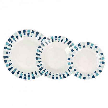 Comprar Vajilla Porcelana Simetric 18 Piezas  Quid 1361 al Mejor Precio