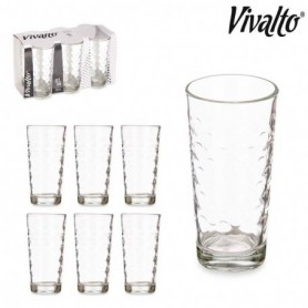 Comprar Vasos Agua Circulos 200 Ml Lote 6 Vivalto 20529 al Mejor Precio