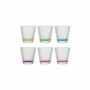 Comprar Vasos Fondo Color 310 Ml 6 Piezas Juego 6 Vivalto 20552 al Mejor Precio