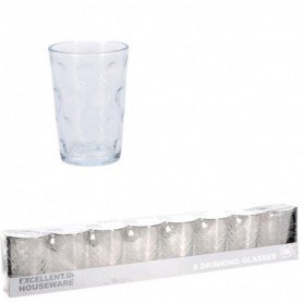 Comprar Vasos Vidrio Agua 200 Ml 8 Piezas Lote 8 Excellent 20554 al Mejor Precio