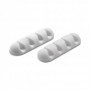 Comprar Clip Adhesivo Multiple Para Cable Blanco B-2 Inofix 219385 al Mejor Precio