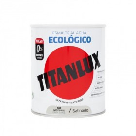 Comprar Esmalte Eco Satinado Gris Suave Titan 36804 al Mejor Precio