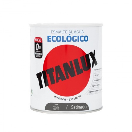 Comprar Esmalte Eco Satinado Negro Titan 36800 al Mejor Precio