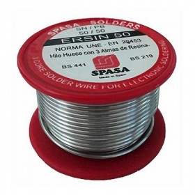 Comprar Estaño Plata Flux 50% 100G 1.5Mm Ersin Rollo Spasa 131008 al Mejor Precio