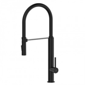 Comprar Monomando Fregadero Vert. Pilot 2 Negro Kalla 156396 al Mejor Precio