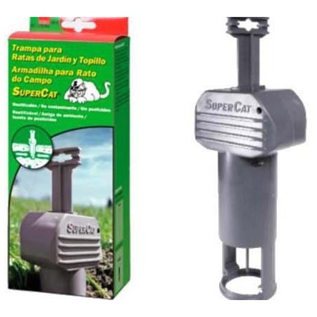 Trampa para ratas/topos jardín SWISSINNO