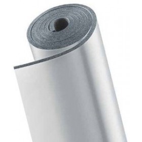 Rollo espuma elastomérica K-FLEX AL CLAD SYSTEM autoadhesivo revestido aluminio 4x1m espesor 50mm