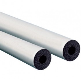 Caja 44m coquilla espuma elastomérica ISOCELL R forrada PVC Ø35 espesor 14mm