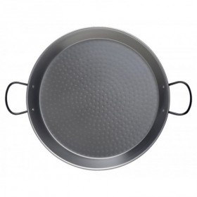 Paellero de acero pulido 60 cm