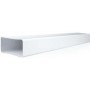 Conducto rectangular 180x90x3000mm PVC BLANCO