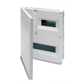 Caja distribución eléctrica de empotrar 4 (ICP)+22 módulos FAMATEL FMTO 380 IP40