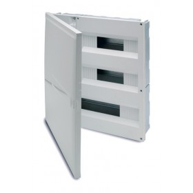 Caja distribución eléctrica de empotrar 4 (ICP)+44 módulos FAMATEL FMTO 460 IP40