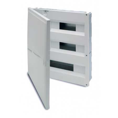 Caja distribución eléctrica de empotrar 4 (ICP)+44 módulos FAMATEL FMTO 460 IP40