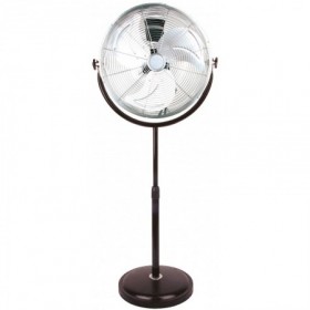 Ventilador de pie inclinable base redonda MERCAFAN Ø40cm 90W 230VAC