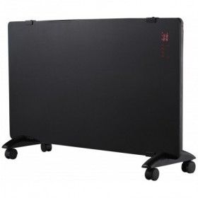 Convector eléctrico de suelo/pared con ruedas y pantalla led MERCALOR PANEL VISOR LED 1500W 230VAC