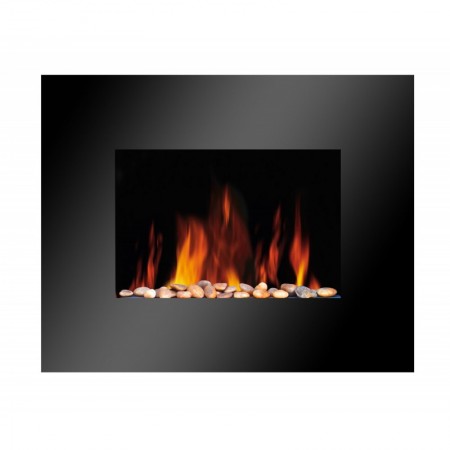 Chimenea eléctrica encastada en pared MERCALOR 1800W 230VAC