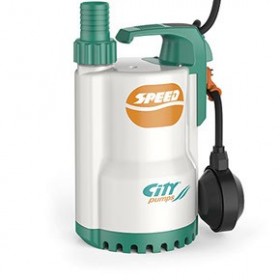 Electrobomba sumergible agua gris CITY PUMPS SPEED-100 aut