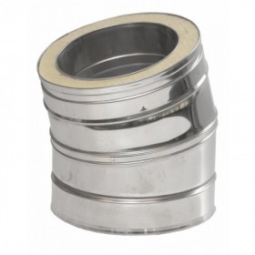 Codo 30º chimenea DINAK DWJ 316L/304 Ø600/675mm