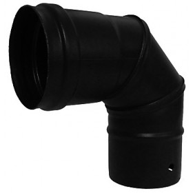 Codo 90º Macho-Hembra Ø100mm chimenea DINAK DEKO PELLETS