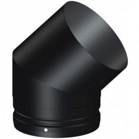 Codo 45º  Ø125mm chimenea DINAK DEKO LEÑA