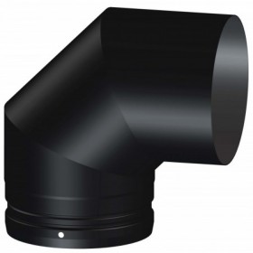 Codo 90º  Ø125mm chimenea DINAK DEKO LEÑA