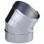 Codo 30º chimenea DINAK SW 316L Ø125mm