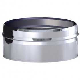 Colector hollín Ø175/235mm chimenea DINAK DP inox. AISI304/304