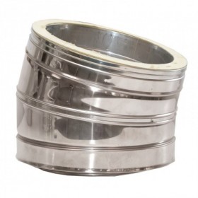 Codo 15º chimenea DINAK DWJ 316L/304 Ø600/675mm