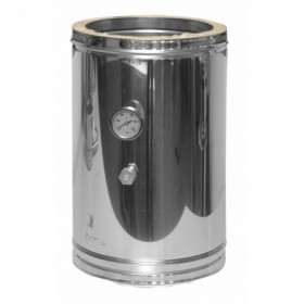 Módulo temperatura humo chimenea DINAK DWJ 316L/304 Ø600/675mm