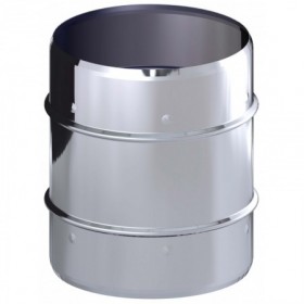 Manguito Macho-Macho chimenea DINAK SW 316L Ø600mm